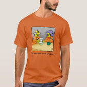 Funny Crash Test Dummies Humor Tee Shirt (Voorkant)