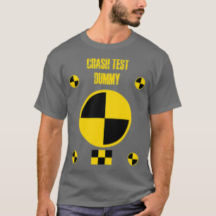 Funny Crash Test Dummy Last Minute Halloween T-shirt