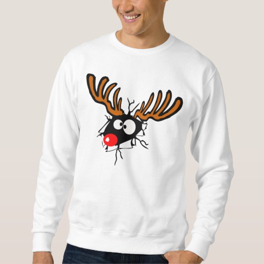 Funny crasht door kerstmis shirt (Voorkant)