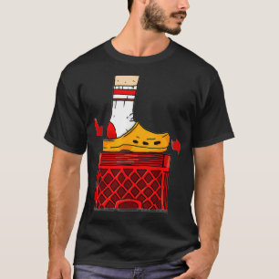 Funny Crate Challenge Shoe Diagram Slim T-shirt