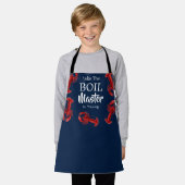 Funny Crawfish Boil Master in training Dark Blue Schort (Gedragen)