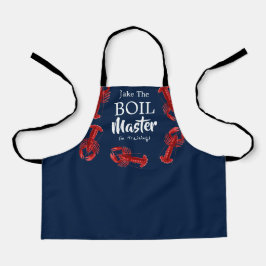 Funny Crawfish Boil Master in training Dark Blue Schort