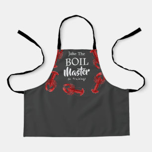 Funny Crawfish boil Master in training Dark Grey Schort