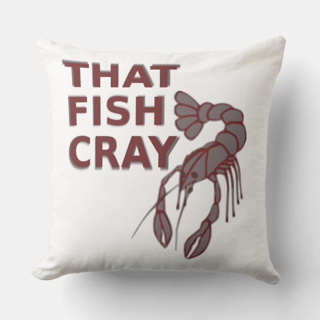 Funny Crawfish Design Pillow Kussen (Voorkant)