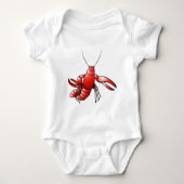 Funny Crawfish Lobster Romper (Voorkant)