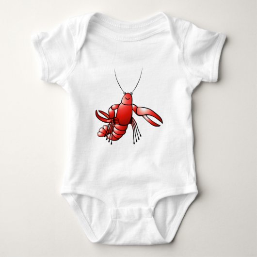 Funny Crawfish Lobster Romper (Voorkant)