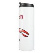 Funny Crawpapa Red Crayfish Thermosbeker (Geroteerd rechts)