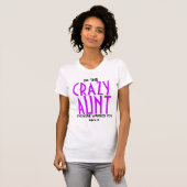 Funny Crazy Aunt T-shirt (Voorkant volledig)