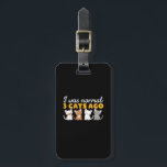 Funny Crazy Cat Lady Kat en Kitten Lover Bagagelabel<br><div class="desc">Ik was normaal 3 katten geleden. Grappig en grappig kat koopwaar voor kattenliefhebber, kattemoeder of kattenvader, gekke kattendame, eigenaar van schattige kleine kittens en katten. Koel en geweldige grafische producten voor hen die van hun vette huisdier houden en wazig kat. Perfect geschenk voor hem of haar op zijn verjaardag of...</div>