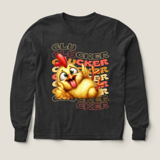 Funny Crazy Clucker Chicken - Cartoon Haan (Voorkant)