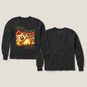 Funny Crazy Clucker Chicken - Cartoon Haan (Voorkant /achterkant)