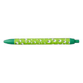 Funny Crazy en Curious Green Eyed Monster Blauwe Inkt Pen (Voorkant)