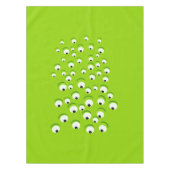Funny Crazy en Curious Green Eyed Monster Tafelkleed (Voorkant)