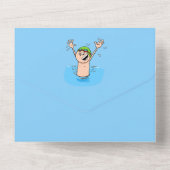 FUNNY Crazy Family Reunion Uitnodiging (Achterkant)