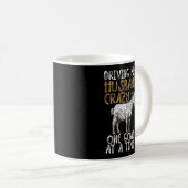 Funny Crazy Goat Lady Gift voor vrouwen Pet Boerde Koffiemok (Voorkant rechts)