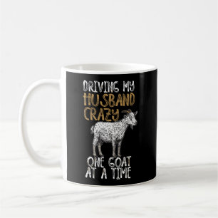 Funny Crazy Goat Lady Gift voor vrouwen Pet Boerde Koffiemok