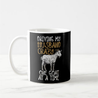 Funny Crazy Goat Lady Gift voor vrouwen Pet Boerde Koffiemok