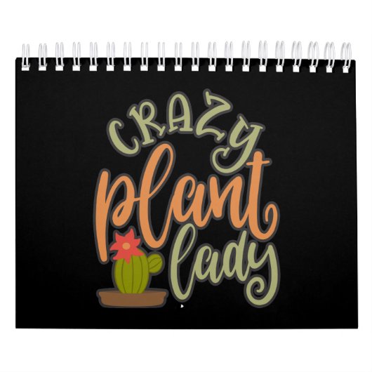 Funny Crazy Plant Lady Best Plant Lover Kalender (Hoes)