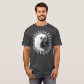 Funny Crazy Screaming Shirt Parrot Bird (Voorkant volledig)
