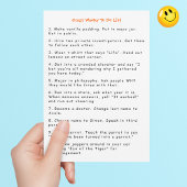 Funny Crazy Wacky geeft ideeën om Humor te vermeld Kaart