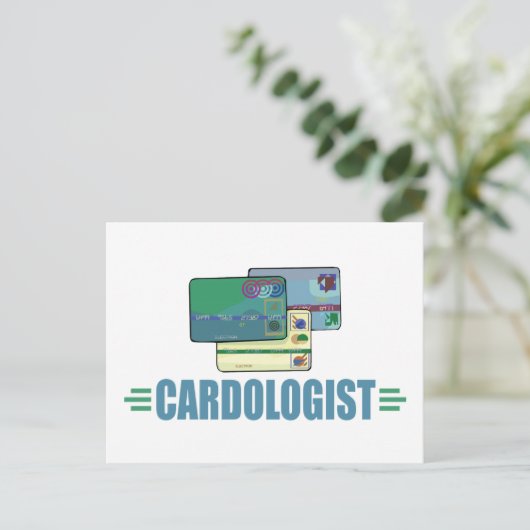 Funny Credit Card Briefkaart (Staand voorkant)
