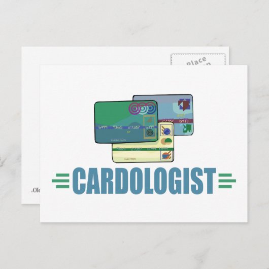 Funny Credit Card Briefkaart (Voorkant / Achterkant)