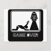 Funny Credit Card Game Over Briefkaart (Voorkant)