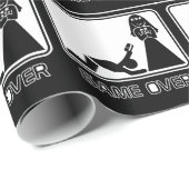 Funny Credit Card Game Over Cadeaupapier (Rol Hoek)