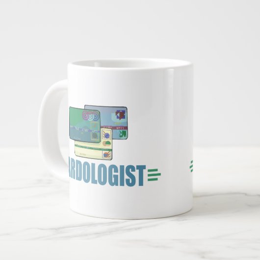 Funny Credit Card Grote Koffiekop (Links)