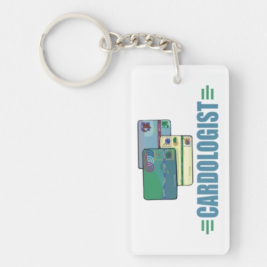 Funny Credit Card Sleutelhanger (Voorkant)
