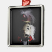 Funny Creepy Nutkraker Metalen Ornament (Links)