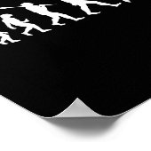 Funny Cricket Evolution Tee For Cricket Players Or Poster (Hoek)