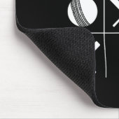 Funny Cricket Joke – Noughts And Crosses Tic-tac-t Muismat (Hoek)