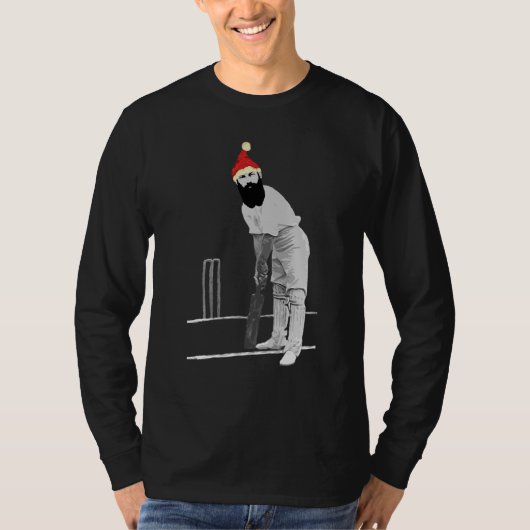  Funny Cricket Kerstjumper T-shirt (Voorkant)