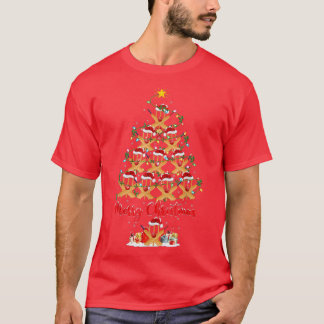Funny Cricket Lover Xmas Lights Cricket Christmas  T-shirt