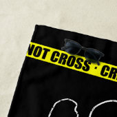 Funny Crime Scene Strandlaken (In situ)