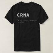 Funny CRNA Certified Registered Nurse Anesthetists T-shirt (Design voorkant)