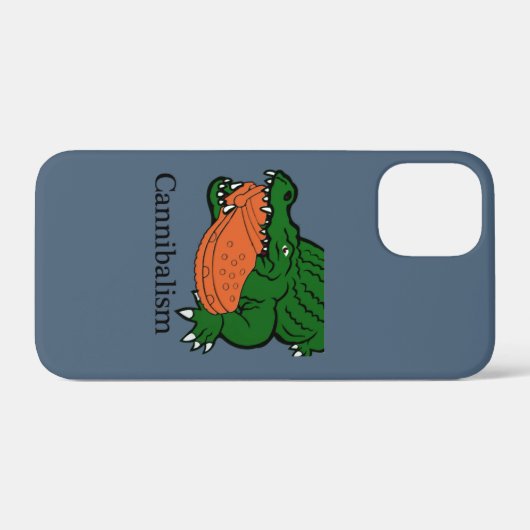 Funny Croc Eating Crocs Case-Mate iPhone Case (Achterkant (horizontaal))