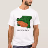 Funny Croc Eating Crocs T-shirt (Voorkant)