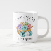 Funny Crochet Gepersonaliseerd Giant Coffee Mok (Rechts)