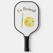 Funny Crochet.. ik ben opgesloten Pickleball Paddle (Voorkant)