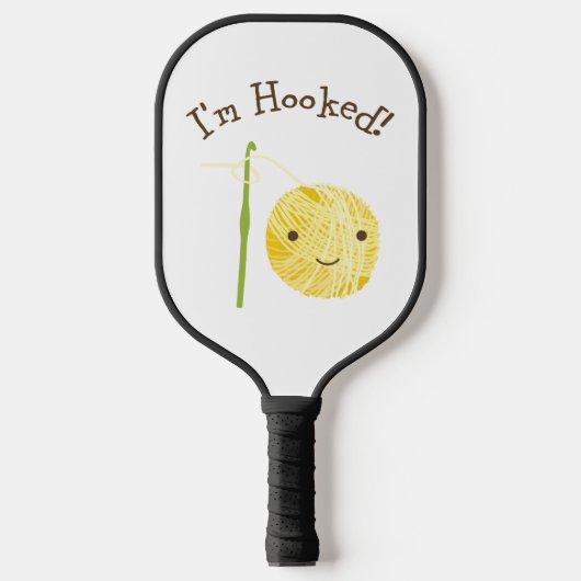 Funny Crochet.. ik ben opgesloten Pickleball Paddle (Voorkant)