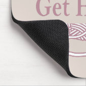 Funny crochet quote muismat (Hoek)