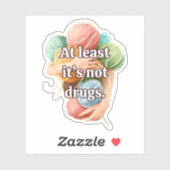 Funny Crochet Sticker (Vel)