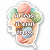 Funny Crochet Sticker (Voorkant)