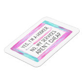 Funny Crochet Waterverf Magneet (Linkerzijde)