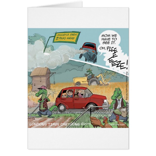 Funny Crocodile Boerderij (Voorkant)