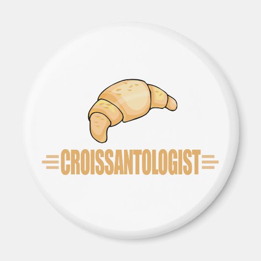 Funny Croissant Magneet (Voorkant)