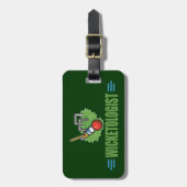 Funny Croquet Bagagelabel (Voorkant verticaal)