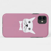 Funny cross-ayed Male Cat, Cool Case-Mate iPhone Case (Achterkant (horizontaal))